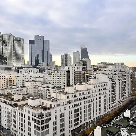 Apartment La Defense Panoramic Terrace And Parking Courbevoie